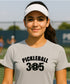 Pepini Pickleball 305 | Short Sleeve Performance Tee by Pepini Pickleball β white Pickleball T-Shirt front view